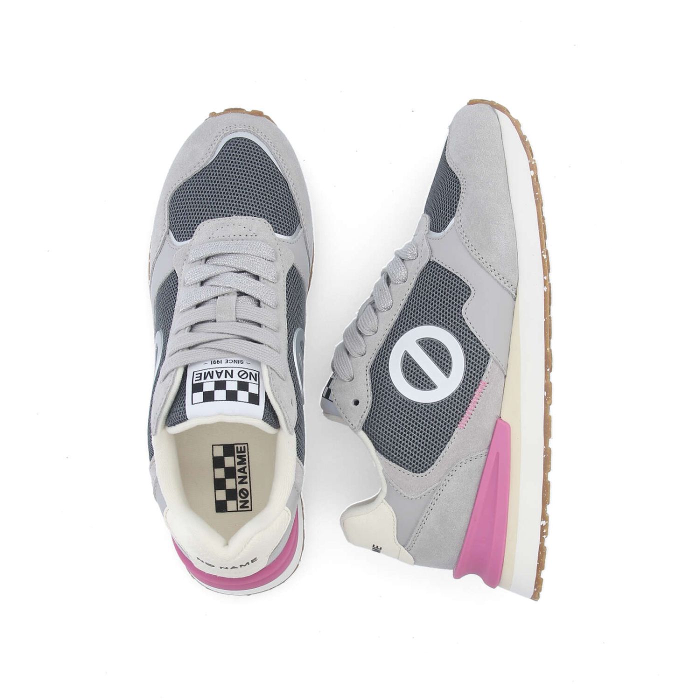 TOVA RUNNER W - SUEDE/MESH/NAPP - GRIGIO ANTRACITE/GRIGIO